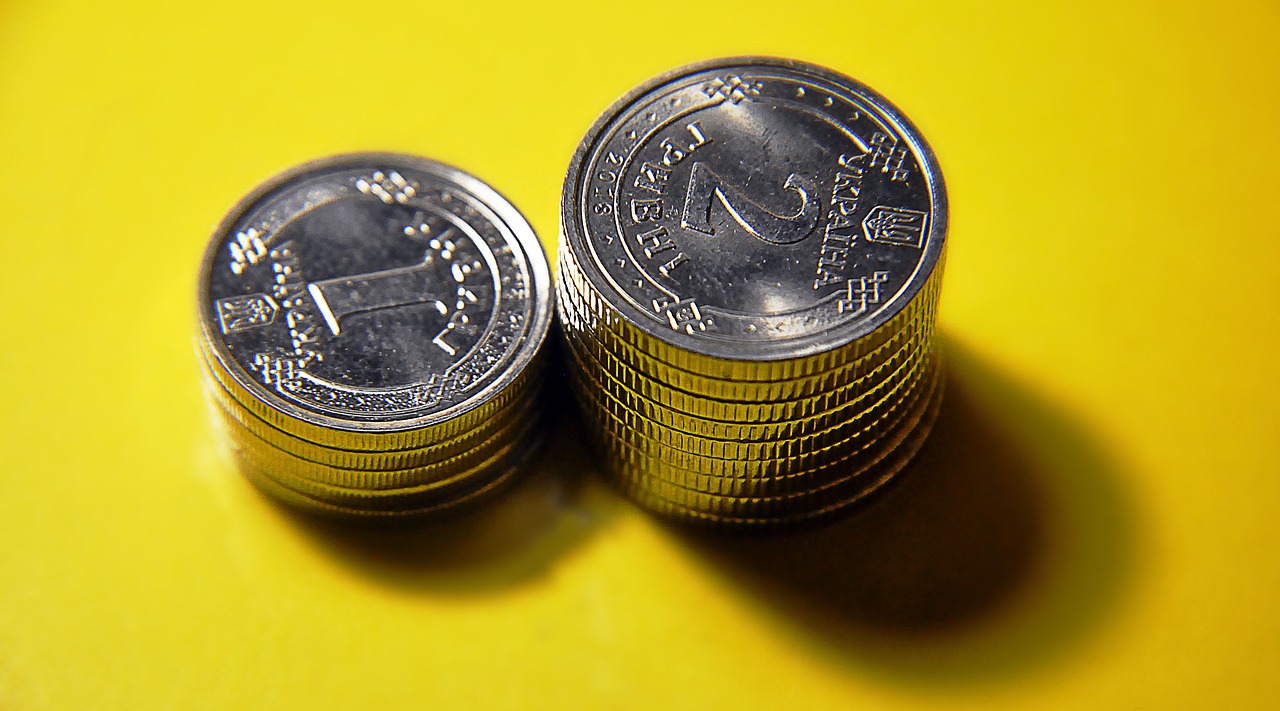 ukrajinské mince